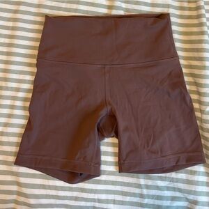 Lululemon Athletica Taupe Biking Shorts